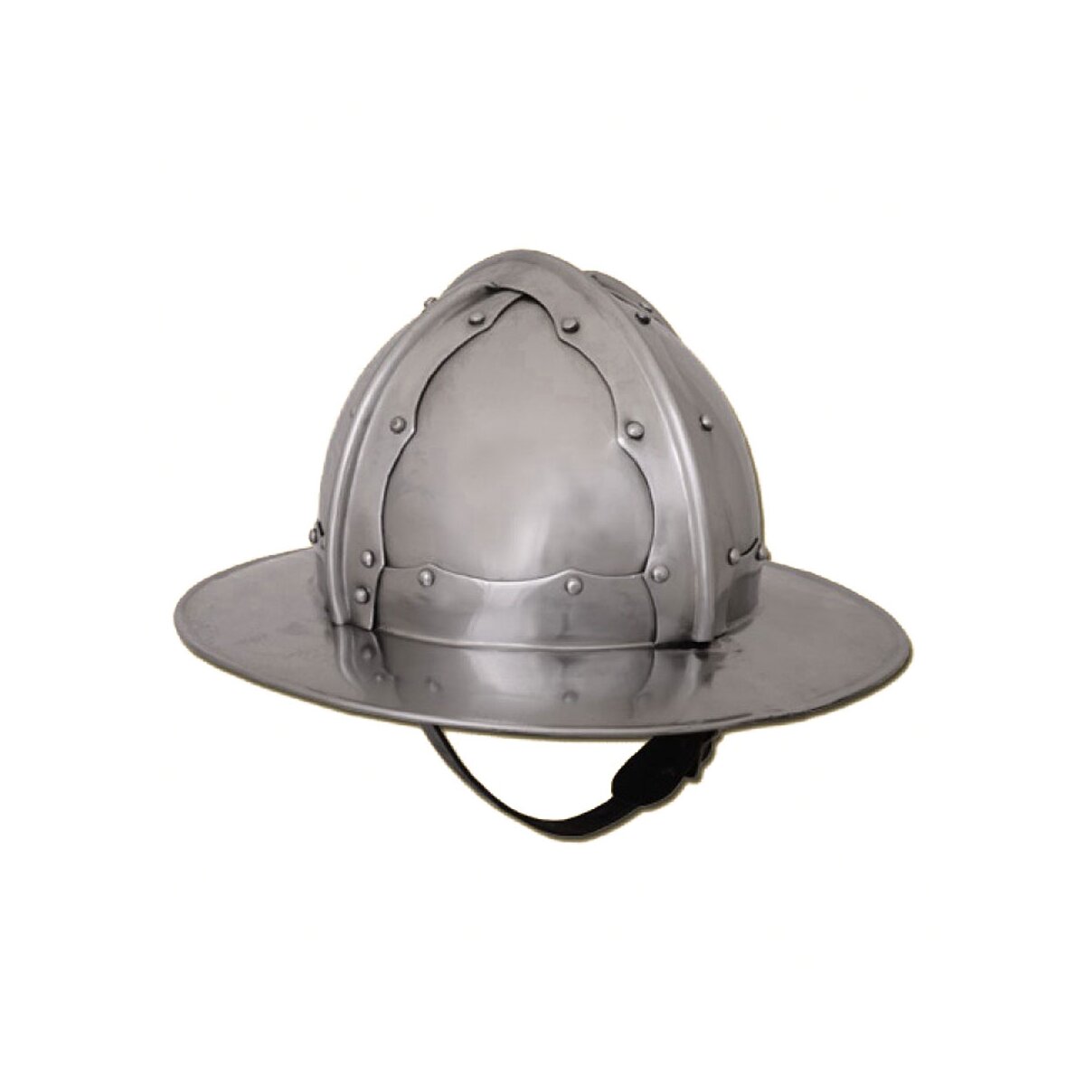 Italian Kettle hat, circa 1460, 1.6 mm steel - battle ready