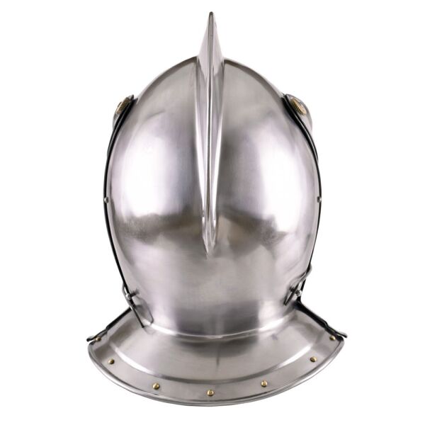 Visière De Casque Médiéval En Acier 1.6 Mm - Env. 1520 Mm - Battle Merchant