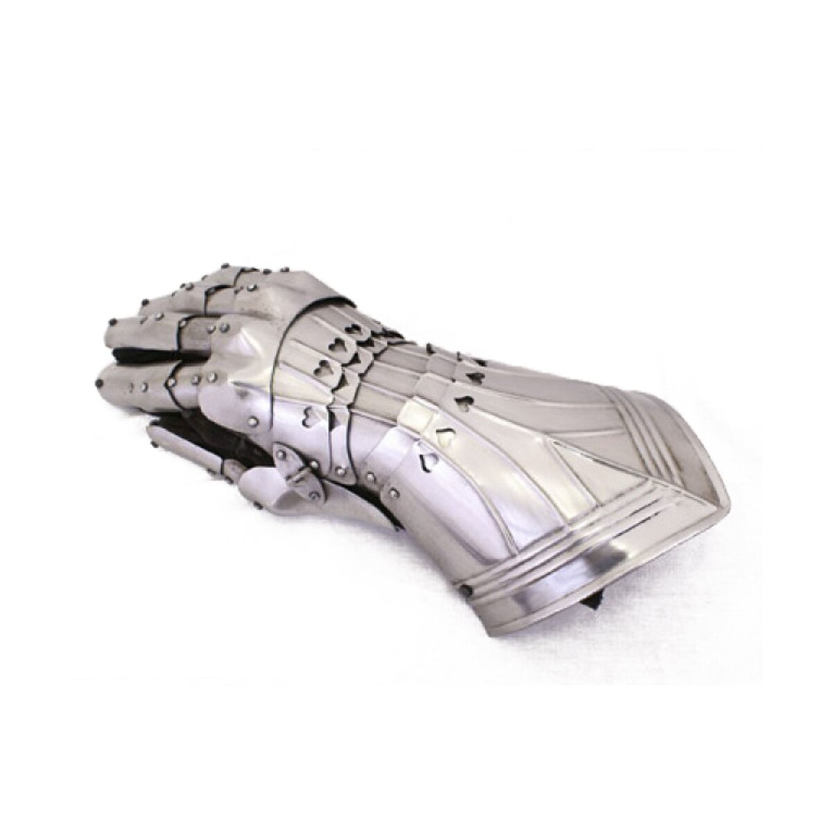 1 Pair Gothic Gauntlets 1,3 mm steel