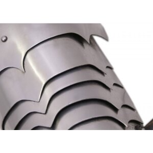 1 pair Steel shoulder plates, 1.6 mm steel