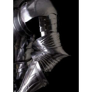 Armure de chevalier gothique, armure de plaque complète