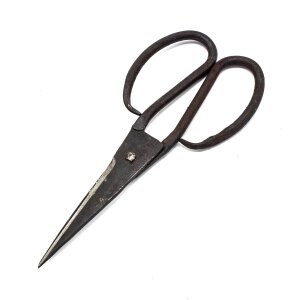 Handforged scissor blade length ca. 9 cm