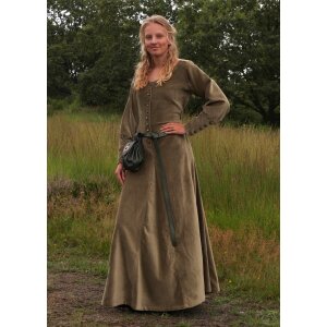 Robe médiévale tardive Isabell velours...