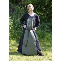 Robe larp Aurora noire / verte